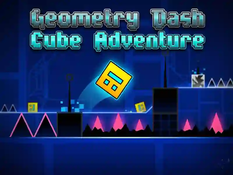 Igra Geometric Breakthrough Cube Adventure spletu