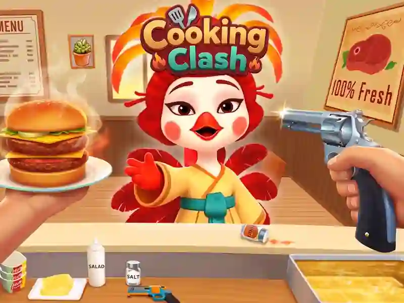 Igra Cooking Clash spletu