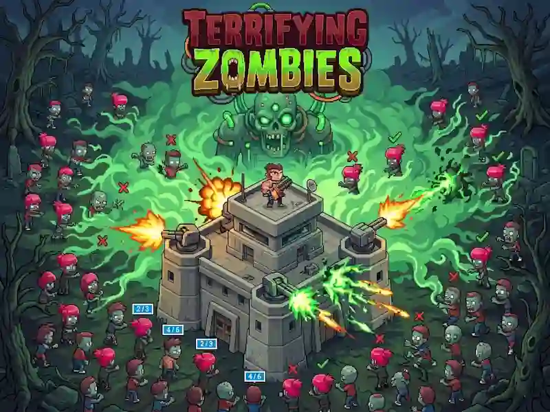 Igra Terrifying Zombies spletu