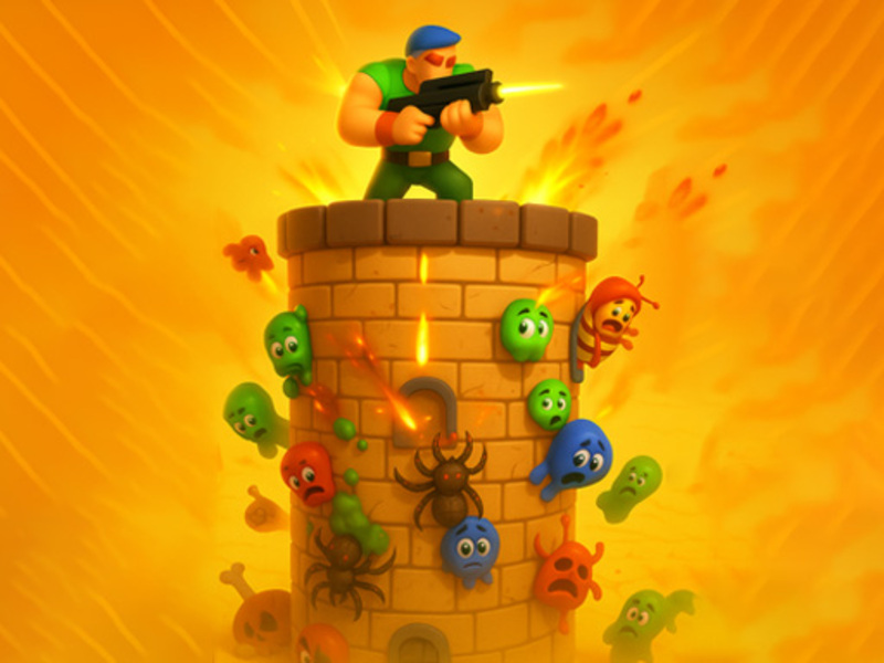 Igra Tower Guard: Epic zaščita spletu