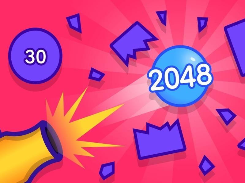 Igra 2048 Uničenje blokov spletu