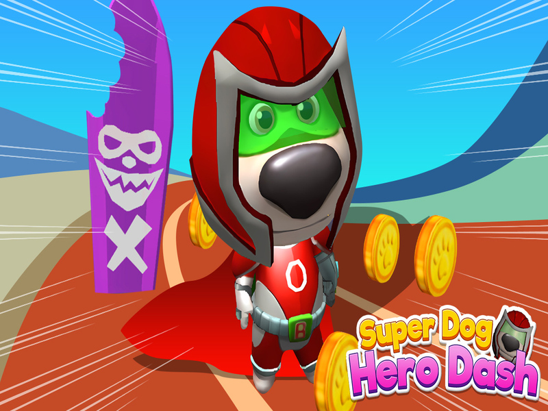 Igra Super Sobaka: Hero's Jerk spletu