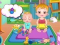 Igra Baby Hazel: Skrb za bratje in sestre spletu