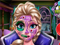 Igra Elsin Strašen Halloween Make-up spletu
