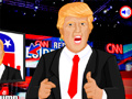 Igra Donald Trump proti Hillary Clinton spletu