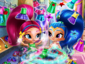 Igra Čiščenje Omare Shimmer in Shine spletu