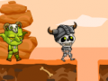 Igra Gobline proti Okostnjaku spletu