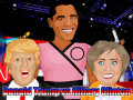 Igra Donald Trump proti Hillary Clinton spletu