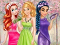 Igra Barve pomladnih princes kimon spletu