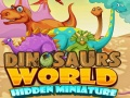 Igra Skrite miniaturke sveta dinozavrov spletu