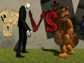 Igra Slenderman proti Freddy Fazbearju spletu