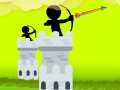 Igra Stickman Lokostrelec Grad spletu