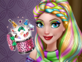 Igra Modri Makeup za Lutko Dove spletu