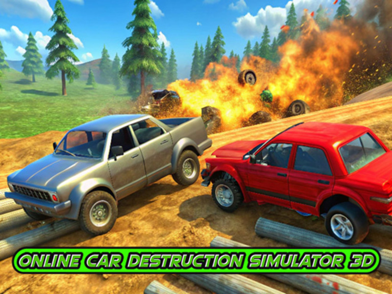 Igra Spletni simulator uničenja avtomobila 3D spletu