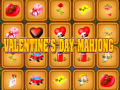 Igra Mahjong za valentinovo spletu