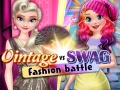 Igra Vintage proti Swag: Modna Bitka spletu