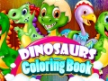 Igra Barvna knjiga dinosaurjev spletu