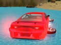 Igra Deskanje z avtom na vodi 3D spletu