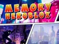 Igra Spomin Heroblox spletu