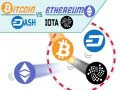 Igra Bitcoin proti Ethereumu spletu