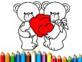Igra Srečen Valentinov dan Barvanje spletu