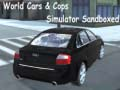 Igra Svetovni Avtomobili in Policisti Simulator v Peskovniku spletu