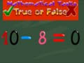 Igra Matematične naloge resnične ali neresnične spletu