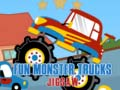 Igra Zabaven Monster Truck Sestavljanka spletu