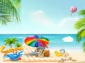 Igra Poletni plažni tobogan spletu