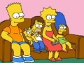 Igra Sestavljanka Simpsonovi spletu