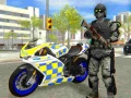 Igra Simulator Policijskega Motorja v Mestu spletu