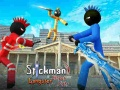 Igra Stickman Policija proti Gangsterjem Ulična Borba spletu