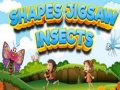 Igra Oblike Sestavljanka Insekti spletu