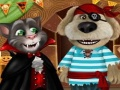 Igra Govorijoči Tom in Angela: Haloween zabava spletu