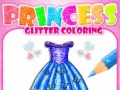 Igra Princeska Bleščeča Obarvanje spletu