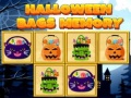 Igra Spomin na Halloween vrečke spletu