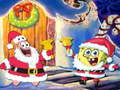 Igra SpongeBob Božični Sestavljanka spletu
