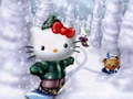 Igra Božični sestavljanka Hello Kitty spletu