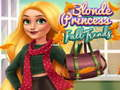 Igra Jesenjski Trendi Blond Princesse spletu