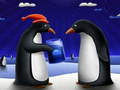 Igra Božična Pinguin Drsališče spletu