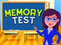Igra Test spomina spletu