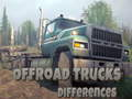 Igra Razlike Offroad Tovornjakov spletu