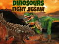 Igra Dinozavri Bojujejo Sestavljanka spletu