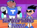 Igra Zabavna Sestavljanka Teen Titans spletu