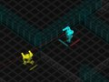 Igra Lazerno robotki.io spletu