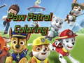 Igra Paw Patrol Barvanje spletu