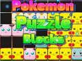Igra Pokémon Sestavljanke Bloki spletu