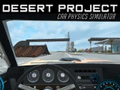 Igra Simulator fizike avtomobilov Projekt Puščava spletu