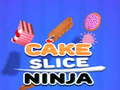 Igra Ninja Rezanje Torte spletu