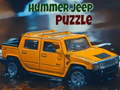 Igra Hummer Jeep Puzzl spletu